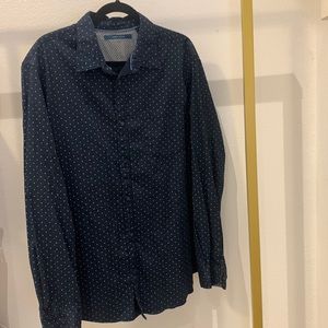 Mens Perry Ellis Button Up